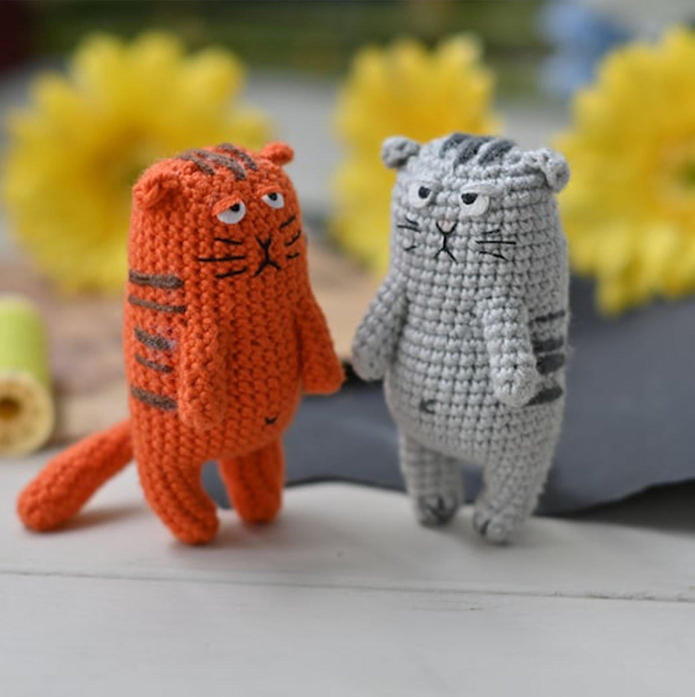 20 Crochet pattern for cat Smoky the toy, PDF English, amigurumi - Image 1