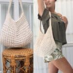 Crochet bag pattern-MACIE bag-Crochet handbag pattern-Crochet boho bag-Beach bag-Crochet tote-Market bag-Handmade bag-Crochet bag purse PDF - Image 3