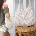 Crochet bag pattern-MACIE bag-Crochet handbag pattern-Crochet boho bag-Beach bag-Crochet tote-Market bag-Handmade bag-Crochet bag purse PDF - Image 7