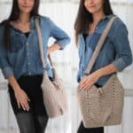 Crochet bag pattern-MONACO bag-Crochet handbag pattern-Crochet boho bag-Beach bag-Crochet tote-Market bag-Handmade bag-Crochet bag purse PDF - Image 7