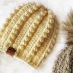 Easy Crochet pattern-Crochet hat– MAISIE Beanie Hat Pattern-Crochet hat pattern PDF-Crochet beanie Pom Pom (Toddler-Child–Teen- Adult sizes) - Image 3