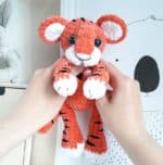 Crochet PATTERN tiger, lion, Amigurumi tutorial PDF in English - Image 5