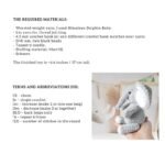 Crochet PATTERN elephant, Amigurumi tutorial PDF in English, amigurumi handmade children's gift for the Christmas gift souvenir animals - Image 3