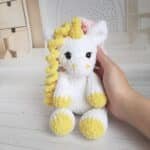Crochet PATTERN unicorn, Amigurumi tutorial PDF in English, in English, Instant PDF Download - Image 2