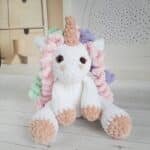 Crochet PATTERN unicorn, Amigurumi tutorial PDF in English, in English, Instant PDF Download - Image 3