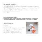 Crochet PATTERN little stork, Amigurumi tutorial PDF in English - Image 10