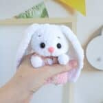 Crochet PATTERN Bunny with pants, no sew, Amigurumi tutorial in English, stuffed toy bunny, easter gift - Image 5