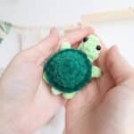 Crochet PATTERN Turtle keychain, no sew, Amigurumi tutorial PDF in English - Image 4