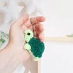 Crochet PATTERN Turtle keychain, no sew, Amigurumi tutorial PDF in English - Image 5