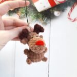 Crochet PATTERN Fawn keychain, Amigurumi tutorial PDF in English - Image 2