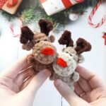 Crochet PATTERN Fawn keychain, Amigurumi tutorial PDF in English - Image 5