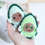Crochet PATTERN Avocado, Amigurumi tutorial PDF in English, toy amigurumi handmade children's gift for the Christmas decor - Image 4