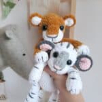 Crochet PATTERN tiger, lion, Amigurumi tutorial PDF in English - Image 6
