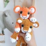 Crochet PATTERN tiger, lion, Amigurumi tutorial PDF in English - Image 9