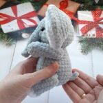 Crochet PATTERN elephant, Amigurumi tutorial PDF in English, amigurumi handmade children's gift for the Christmas gift souvenir animals - Image 9