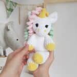 Crochet PATTERN unicorn, Amigurumi tutorial PDF in English, in English, Instant PDF Download - Image 7