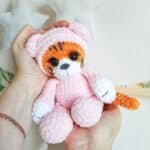 Crochet PATTERN tiger in pyjamas, Amigurumi tutorial in English - Image 10