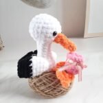 Crochet PATTERN little stork, Amigurumi tutorial PDF in English - Image 6