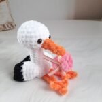 Crochet PATTERN little stork, Amigurumi tutorial PDF in English - Image 2