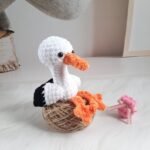 Crochet PATTERN little stork, Amigurumi tutorial PDF in English - Image 3