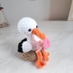 Crochet PATTERN little stork, Amigurumi tutorial PDF in English - Image 5