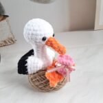 Crochet PATTERN little stork, Amigurumi tutorial PDF in English - Image 8