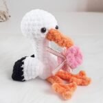 Crochet PATTERN little stork, Amigurumi tutorial PDF in English - Image 7