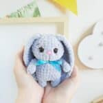 Crochet PATTERN Bunny with pants, no sew, Amigurumi tutorial in English, stuffed toy bunny, easter gift - Image 6