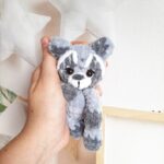 Crochet PATTERN Raccoon, Amigurumi tutorial PDF in English - Image 5