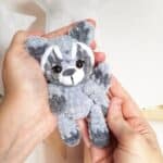Crochet PATTERN Raccoon, Amigurumi tutorial PDF in English - Image 6