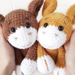 Crochet PATTERN donkey, Amigurumi tutorial PDF in English, crochet puppy crochet pattern PDF Christmas gift Baby shower dog crochet pattern - Image 10