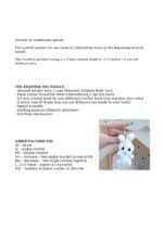 Crochet PATTERN Bunny, Amigurumi tutorial PDF in English ,PDF Bunny crochet pattern, Amigurumi rabbit pattern, Bunny amigurumi - Image 11