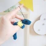 Crochet PATTERN Snake keychain, no sew, Amigurumi tutorial PDF in English - Image 4