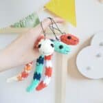 Crochet PATTERN Snake keychain, no sew, Amigurumi tutorial PDF in English - Image 5