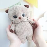 Crochet PATTERN Little kitten, no sew, Amigurumi tutorial PDF in English - Image 6