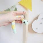 Crochet PATTERN Snake keychain, no sew, Amigurumi tutorial PDF in English - Image 7