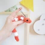 Crochet PATTERN Snake keychain, no sew, Amigurumi tutorial PDF in English - Image 8