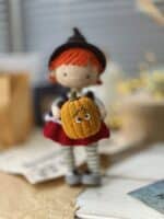 Crochet pattern for Little witch, PDF English amigurumi - Image 5