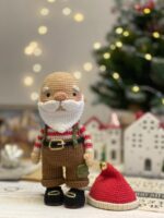 Crochet pattern for Santa Claus christmas toy, PDF English, France, Korean amigurumi - Image 2