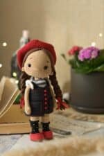 Crochet pattern for doll Emily amigurumi PDF English - Image 5