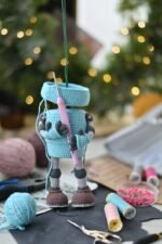 Crochet pattern for Robot Mike the toy, PDF English, amigurumi - Image 2
