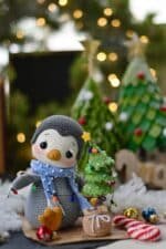 Crochet pattern for Penguin Pin the christmas toy, PDF English, France amigurumi xmas - Image 7
