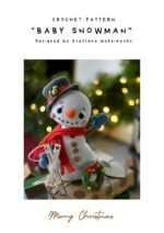 Crochet pattern for Snowman the christmas toy, PDF English, France amigurumi xmas - Image 3