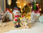 Crochet pattern for Christopher the Snowman christmas toy, PDF English, Korean amigurumi - Image 6