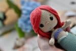 Crochet pattern for doll Mermaid Princess PDF English, France, Spanish amigurumi - Image 9