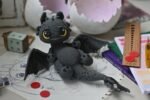 Crochet pattern for black dragon PDF English, Spanish, France amigurumi - Image 5