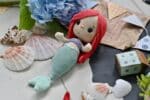 Crochet pattern for doll Mermaid Princess PDF English, France, Spanish amigurumi - Image 3