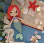 Crochet pattern for doll Mermaid Princess PDF English, France, Spanish amigurumi - Image 2