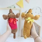 Crochet PATTERN Dachshund puppy dog, Amigurumi tutorial PDF in English, crochet pattern PDF Christmas gift Baby shower dog crochet pattern - Image 5