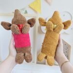 Crochet PATTERN Dachshund puppy dog, Amigurumi tutorial PDF in English, crochet pattern PDF Christmas gift Baby shower dog crochet pattern - Image 10